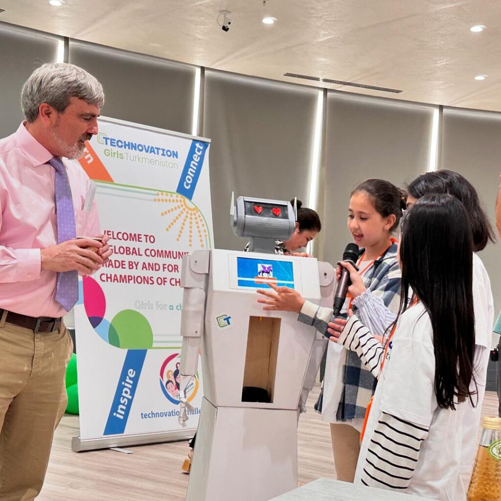 Участие в программе Technovation Girls Turkmenistan в качестве спонсоров и поддержки - 19 мая