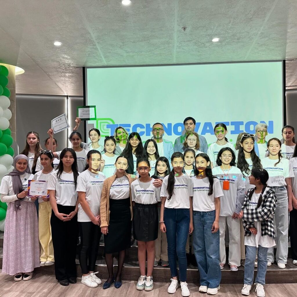 Участие в программе Technovation Girls Turkmenistan в качестве спонсоров и поддержки - 19 мая