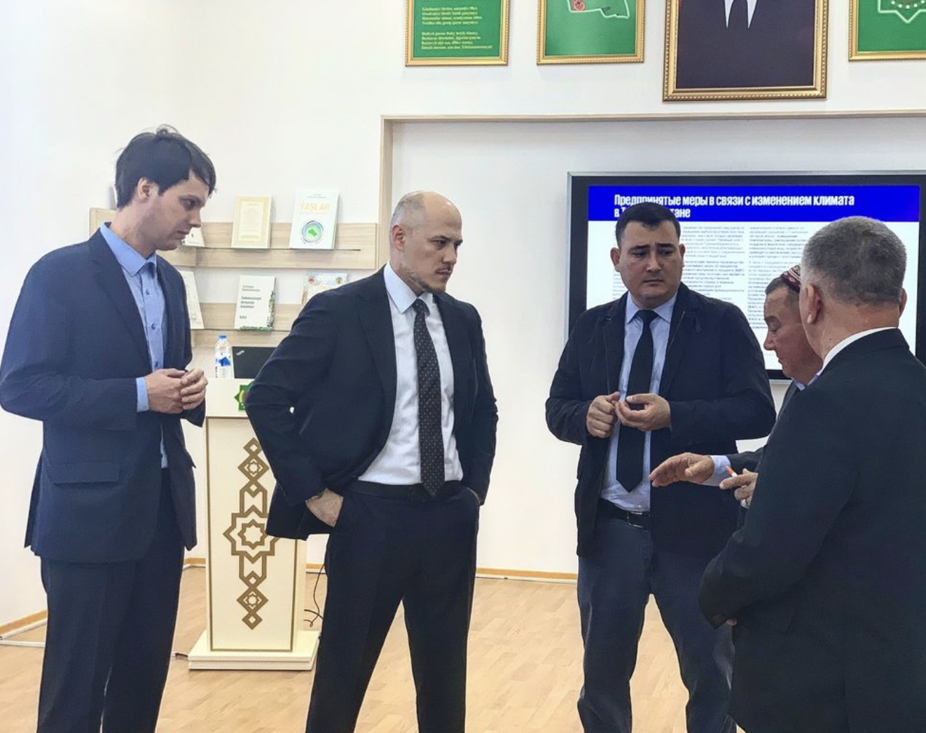 On 23,24 of October continued the series of seminars on the topic “Climate Agenda: Development of the National Adaptation Planning Process in Turkmenistan” continues, and this time the discussion continued in Dashoguz.